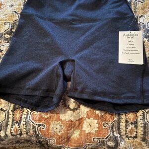 Fleo Navy Athletic Shorts